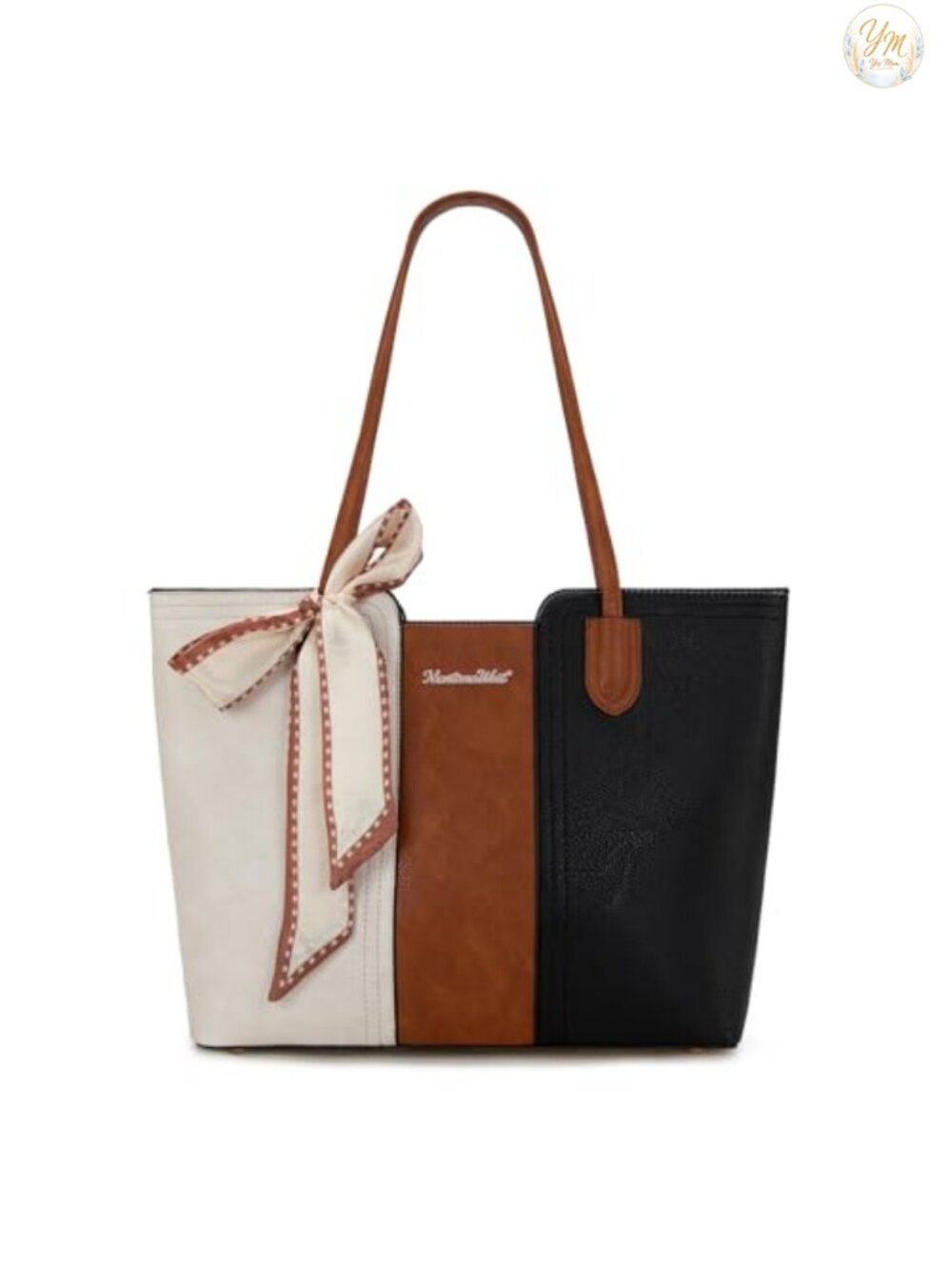 Vegan Leather Tote Bag Top Handle Satchel Purse Shoulder Bag